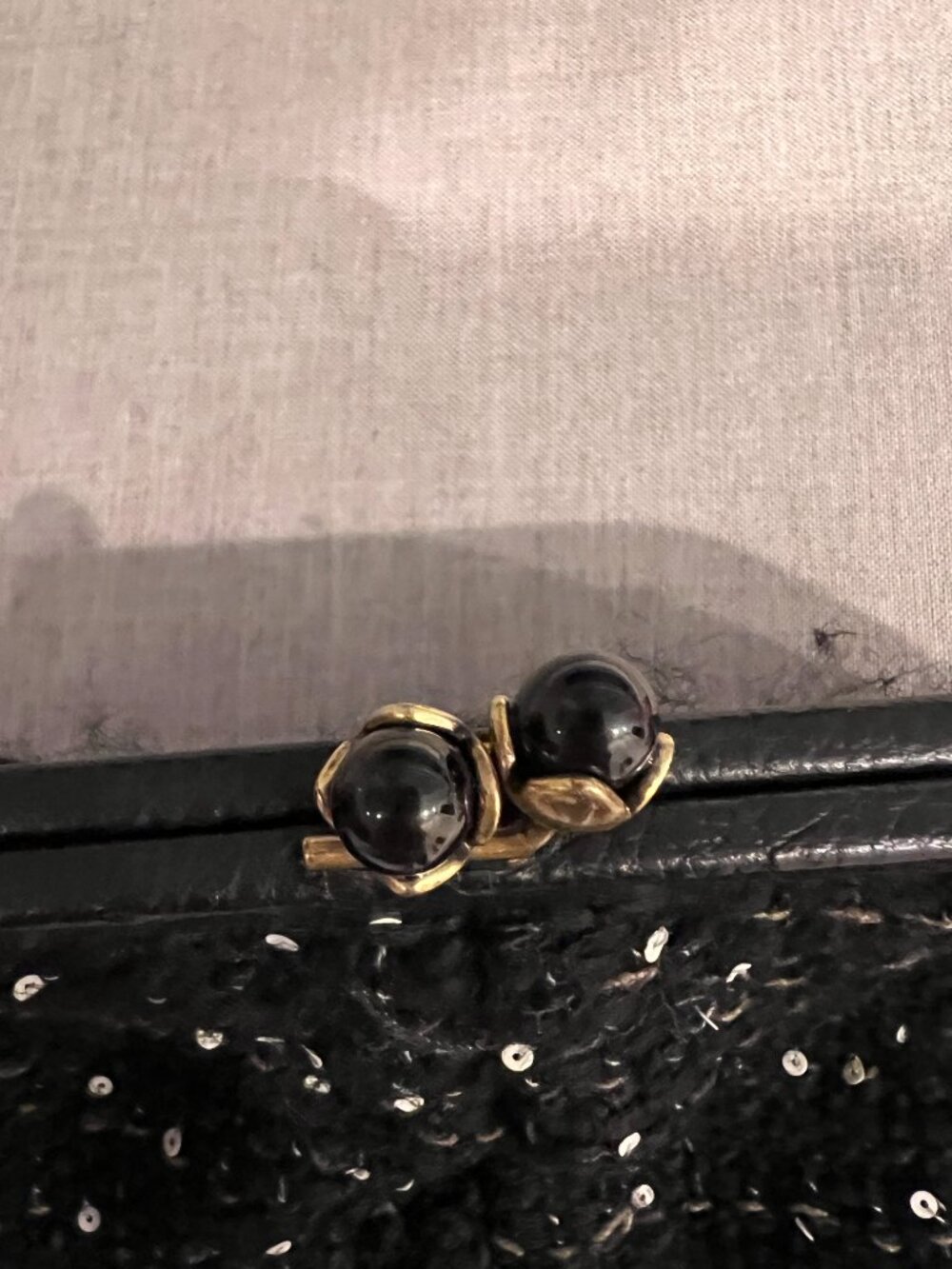 Jcrew black & white tweed clutch purse - Picture 3 of 6